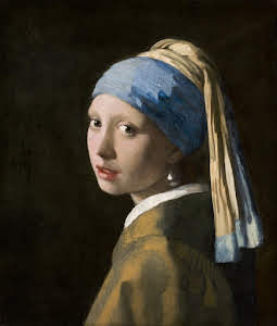 La joven de la perla Pintura de Johannes Vermeer